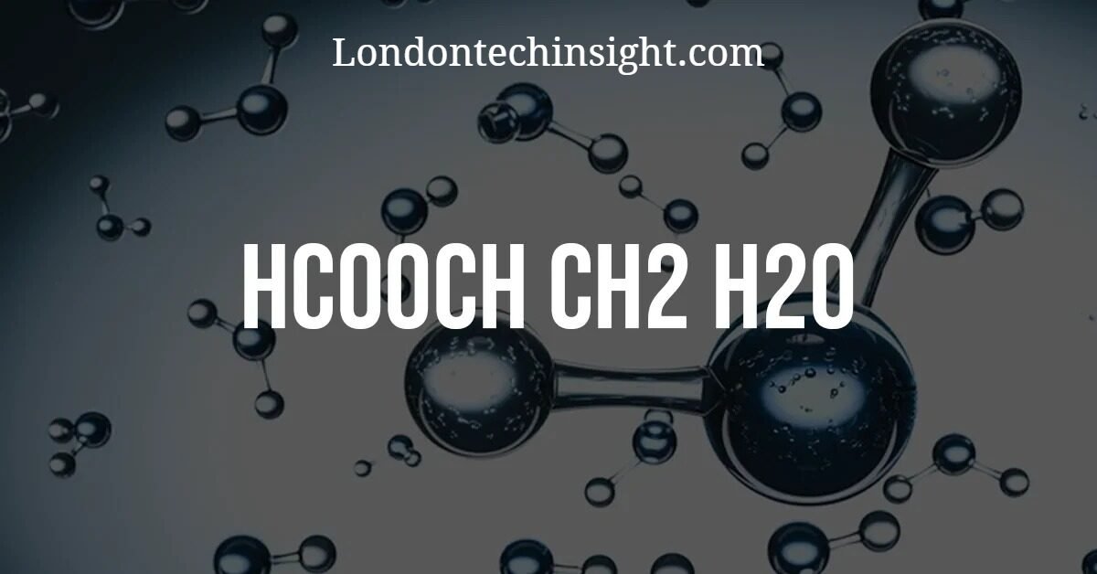 hcooch ch2 h2o