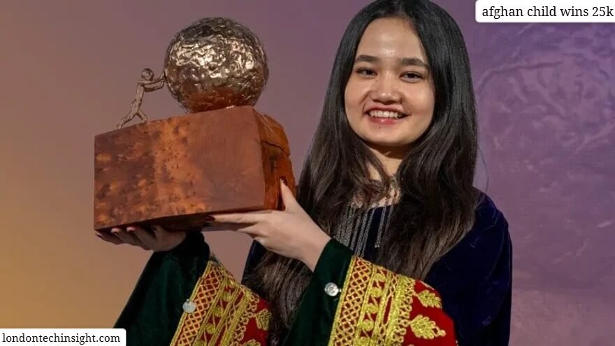 afghan child wins 25k