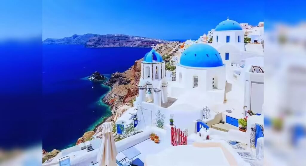 santorini tourism decline uk travelers