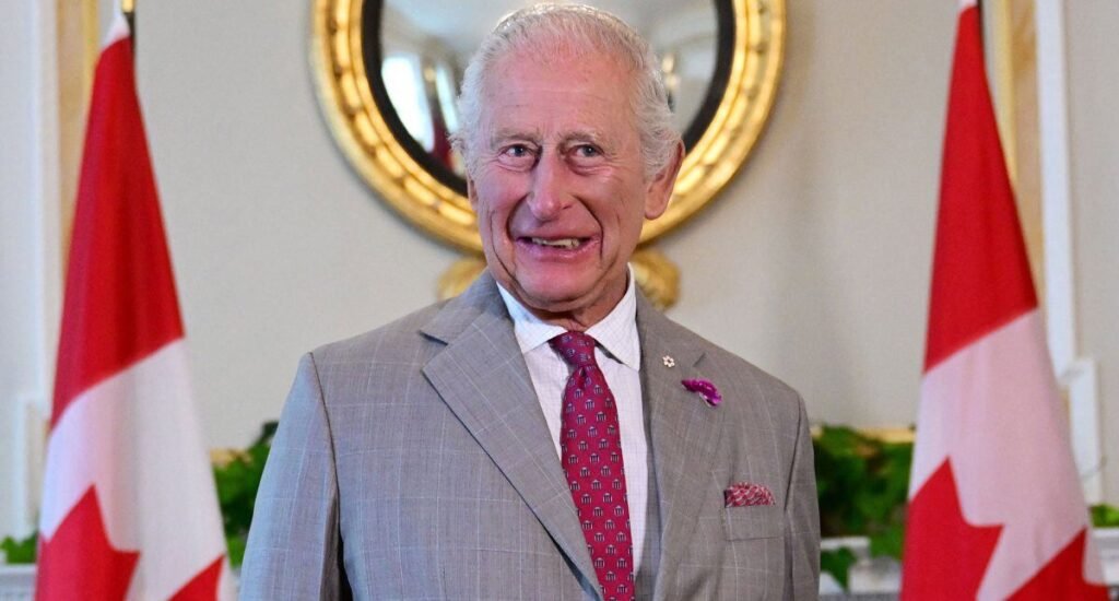 king charles military visit body language