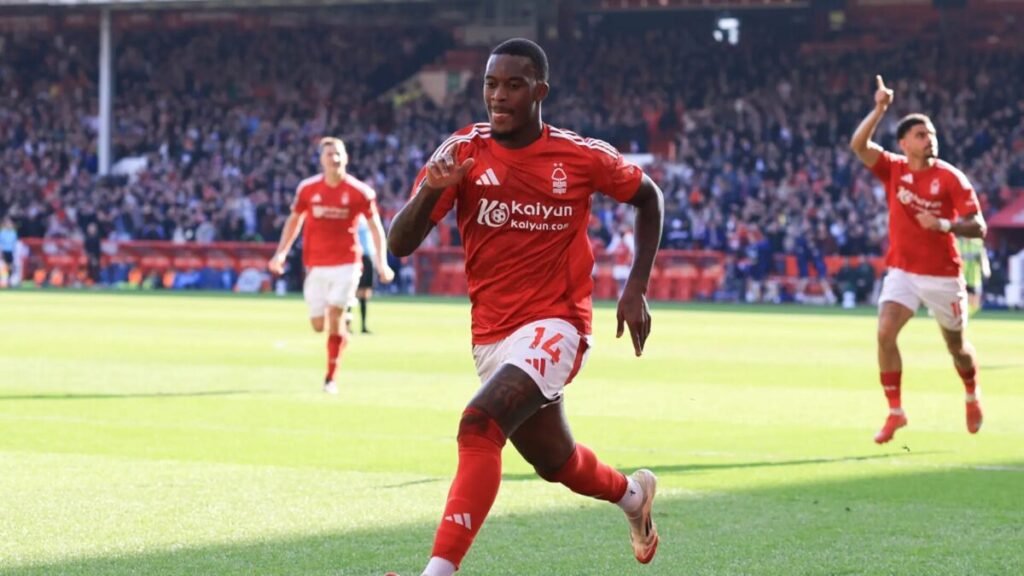 nottingham forest vs man city lineups