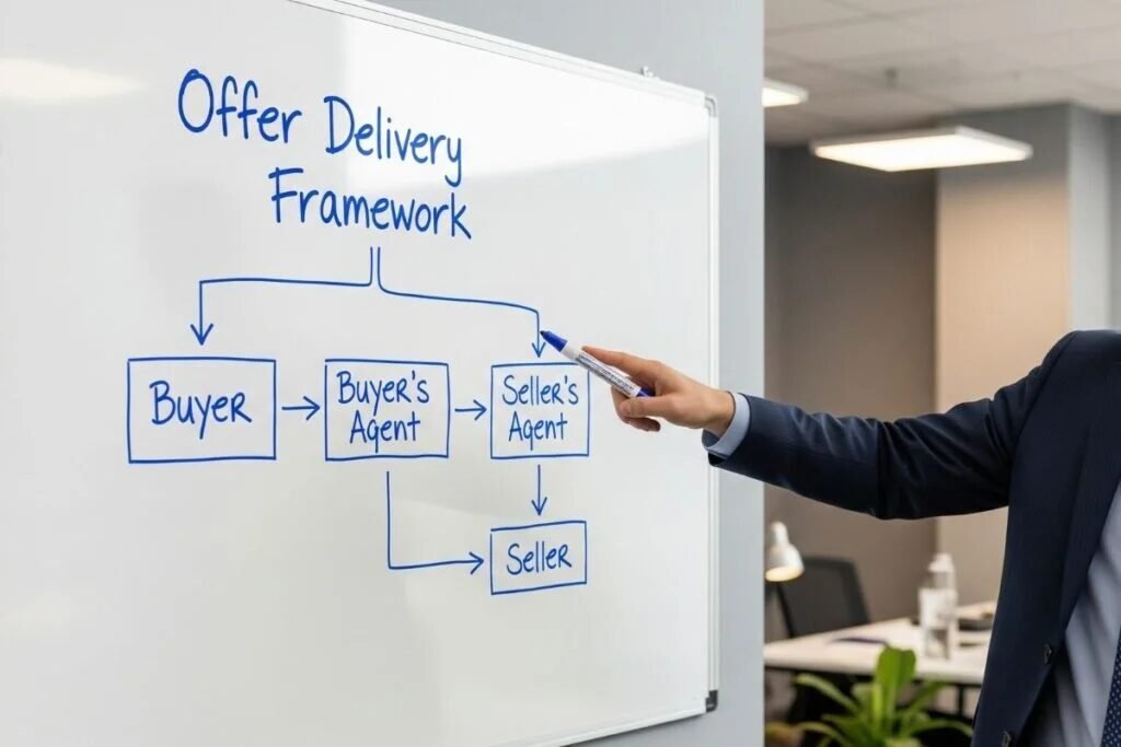 who delivers your offer to the seller framework