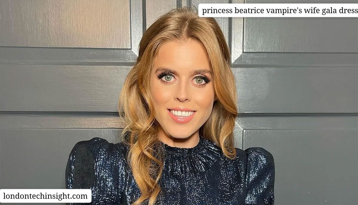 princess beatrice vampire's wife gala dress