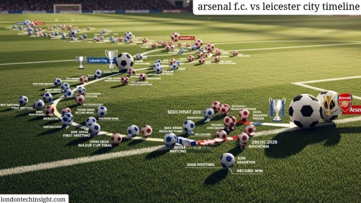 arsenal f.c. vs leicester city timeline