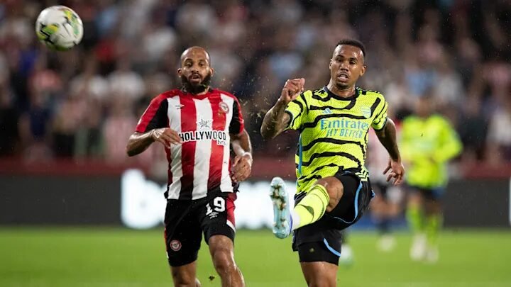 brentford f.c. vs arsenal f.c. lineups