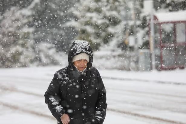 uk faces widespread snow with one area spared