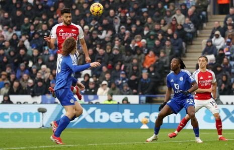 arsenal f.c. vs leicester city timeline