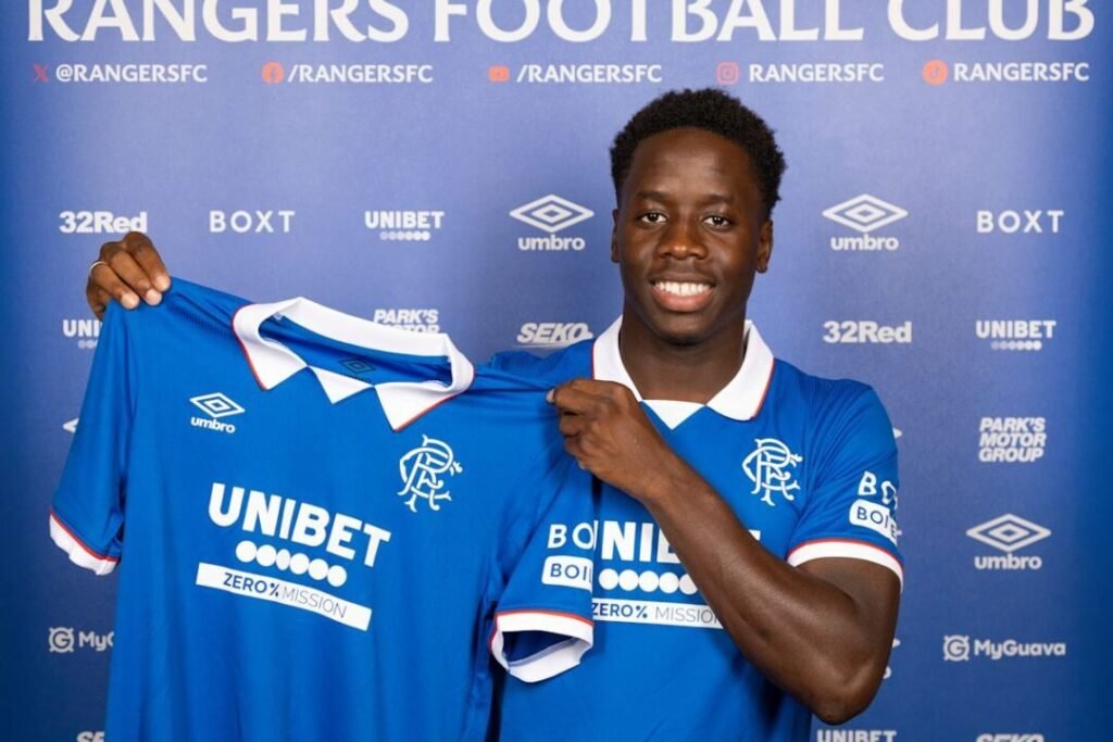 rangers djeidi gassama transfer news