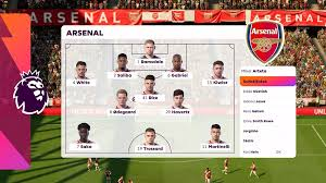 brentford f.c. vs arsenal f.c. lineups