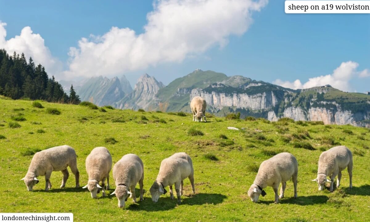 sheep on a19 wolviston