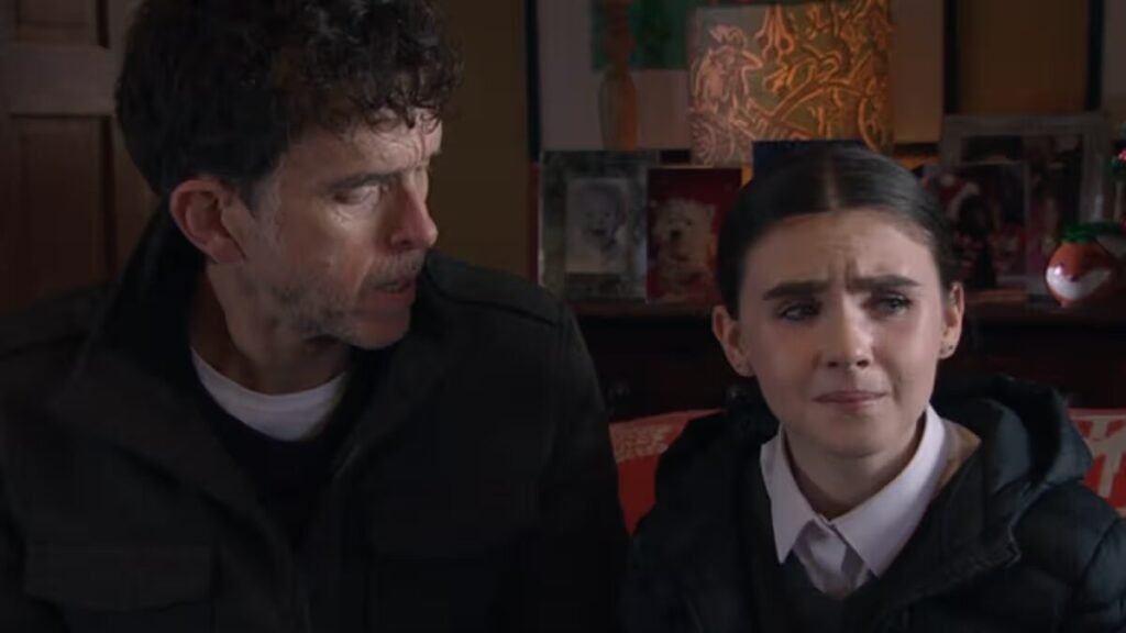 who is the father of april's baby in emmerdale